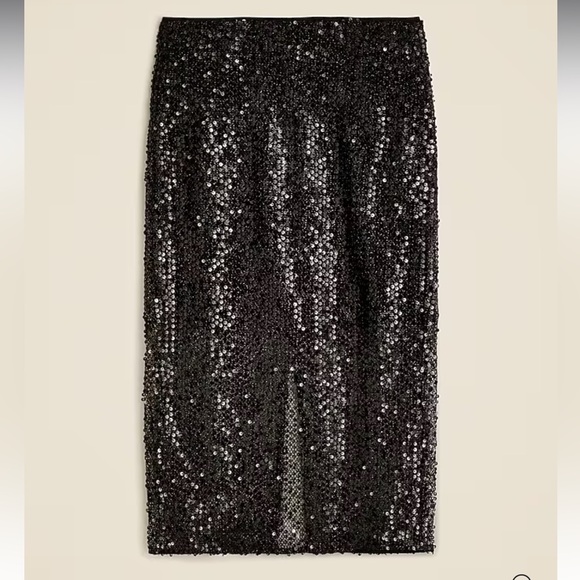 NWT Collection sequin midi skirt